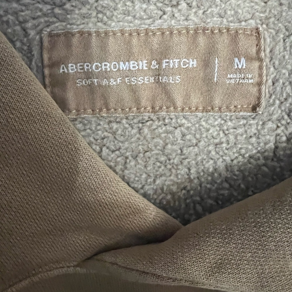 Abercrombie & Fitch Beige Hoodie